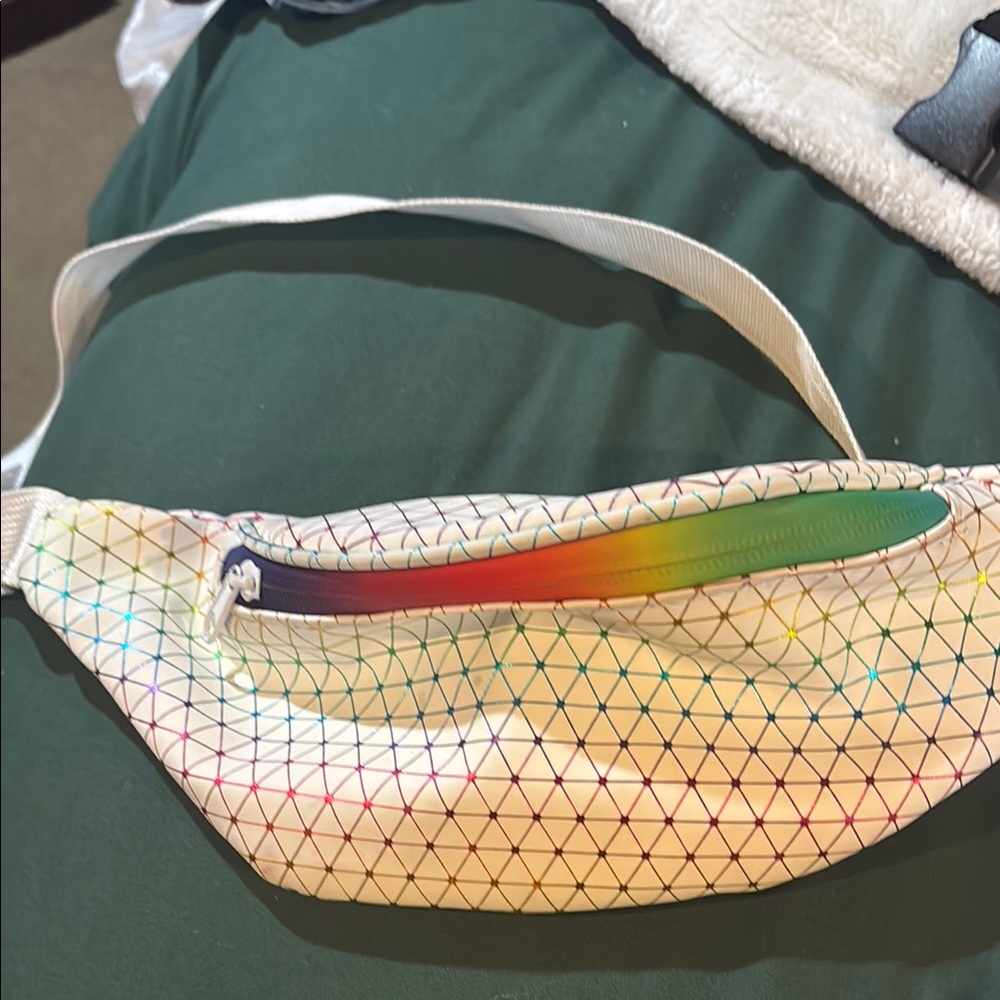 Multicolor Geometric Women Bag